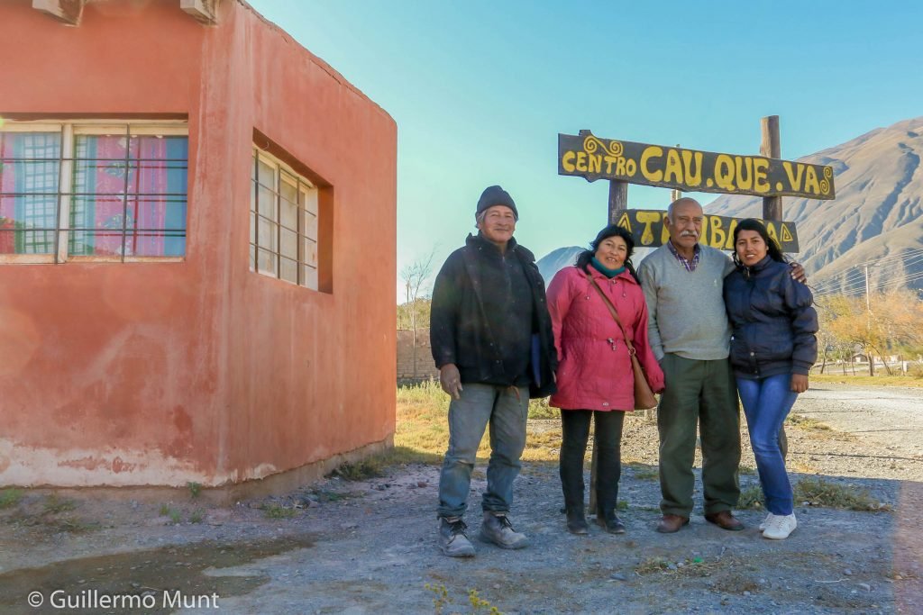 Trabajo de las familias productoras de CAUQUEVA